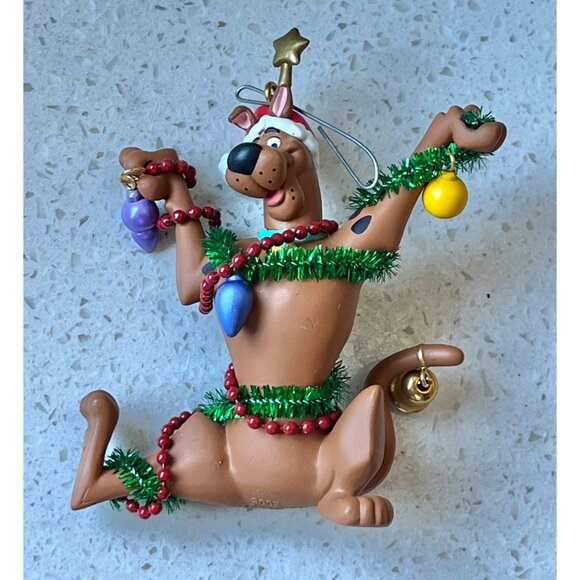 Hallmark 2000 Scooby-Doo & TM Warmer 2002 Shaggy Christmas Ornaments Lot of 2 - Picture 2 of 9